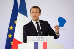 Макрон оценил вероятность конфискации активов России Макрон оценил вероятность конфискации активов России